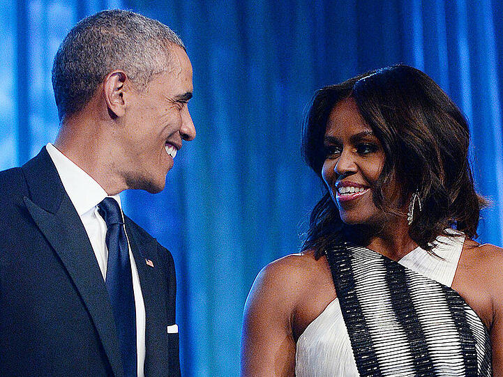 Michelle Obama lässt sich von ihrem Mann Barack nach 22 Ehejahren "nicht mehr so leicht aus der Ruhe bringen".
