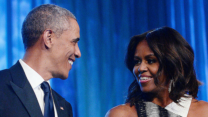Michelle Obama lässt sich von ihrem Mann Barack nach 22 Ehejahren "nicht mehr so leicht aus der Ruhe bringen".