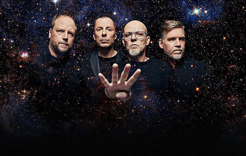 Die Fantastischen Vier (von links): Smudo, Michi Beck, Thomas D und And.Ypsilon.