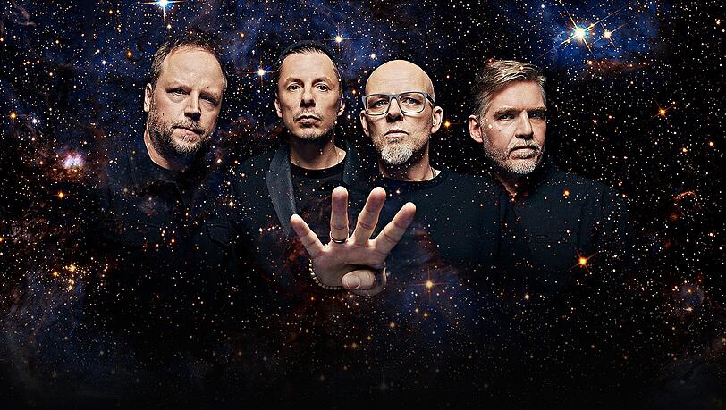 Die Fantastischen Vier (von links): Smudo, Michi Beck, Thomas D und And.Ypsilon. Die Fantastischen Vier (von links): Smudo, Michi Beck, Thomas D und And.Ypsilon.