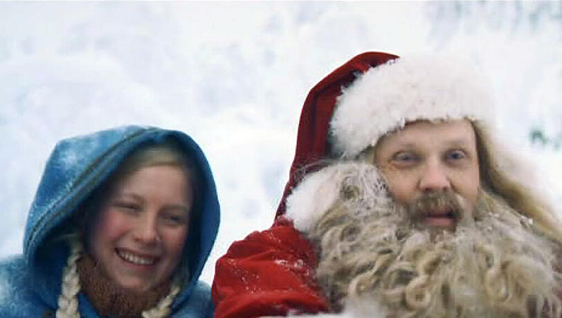 Filmszene aus „Wunder einer Winternacht“. Filmszene aus „Wunder einer Winternacht“.