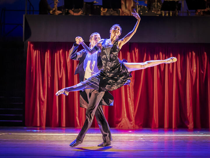 "Der große Gatsby" im Deutschen Theater.