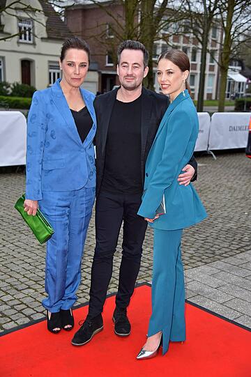 Desiree Nosbusch (l.), Christian Schwochow und Paula Beer.