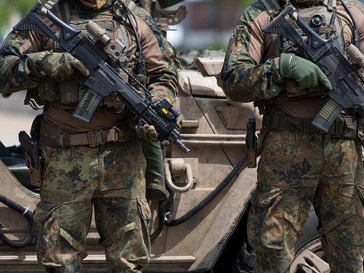 Spezialkräfte der Bundeswehr beim Tag der Bundeswehr 2018.