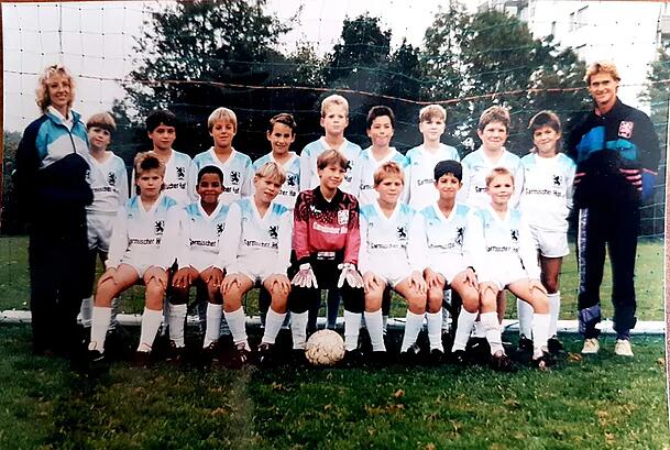 Spielte als Bub in der Jugend des TSV 1860: Simon Pearce.