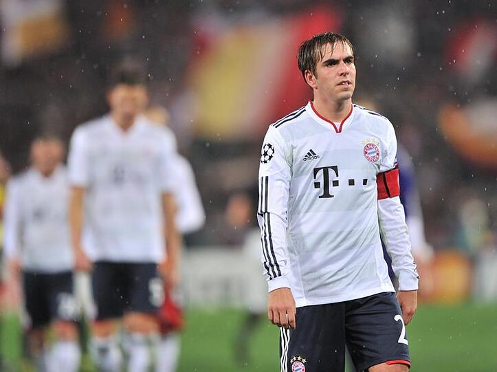 Sie schlichen vom Platz: die Bayern nach der Pleite in Rom