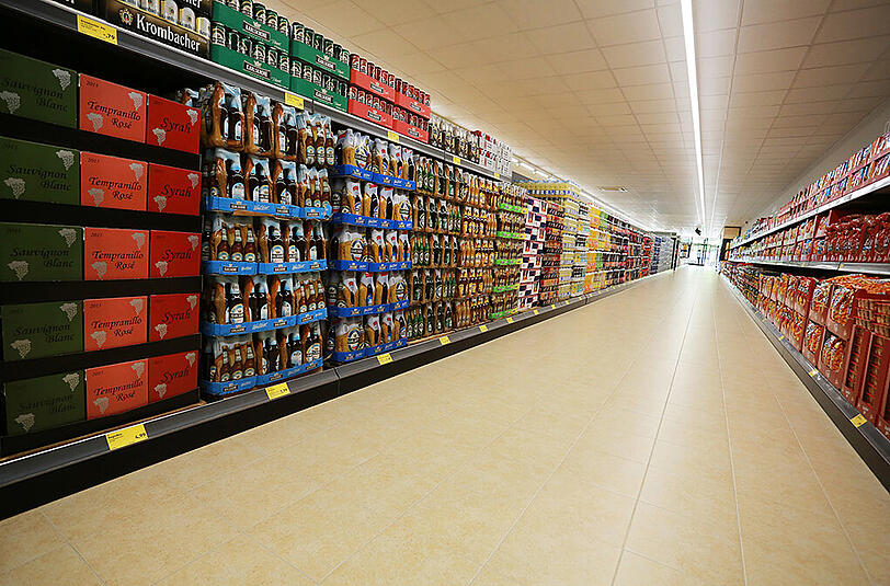 Aldi stellt neue LuxusFiliale in Unterhaching vor Abendzeitung München