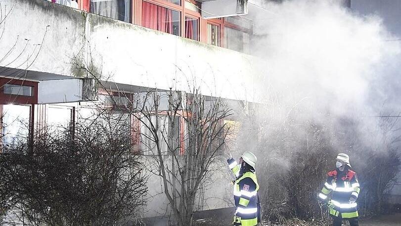 Im Februar 2021 brach in einer Sauna des Hochhauses ein Brand aus.