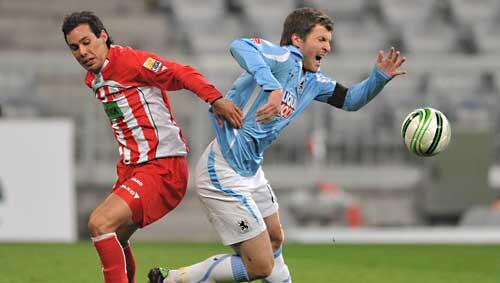 Fällt im Jubiläumsspiel aus: Benny Lauth (rechts).