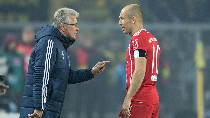 Jupp Heynckes schwärmt in höchsten Tönen von Arjen Robben.