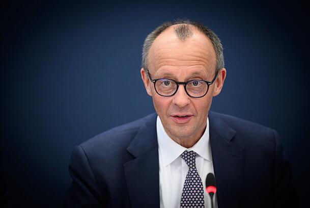 Der CDU-Vorsitzende Friedrich Merz. Ihm wirft Friedman einen Tabubruch vor.