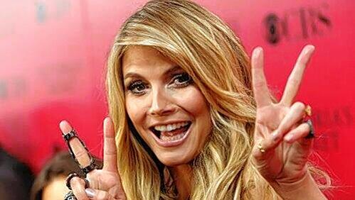Strahlendes Lächeln: Topmodel Heidi Klum Strahlendes Lächeln: Topmodel Heidi Klum