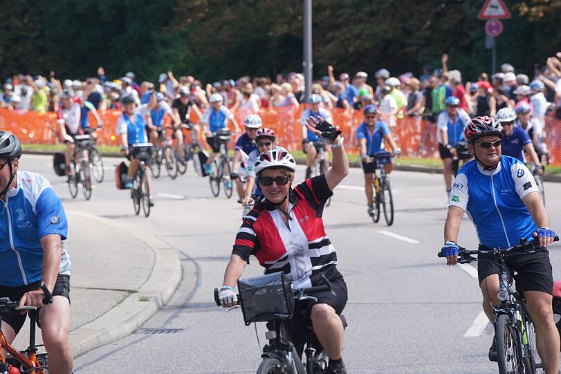 Weitere Bilder der BR-Radltour durch München.