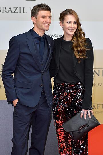 Thomas Müller und seine Lisa.
