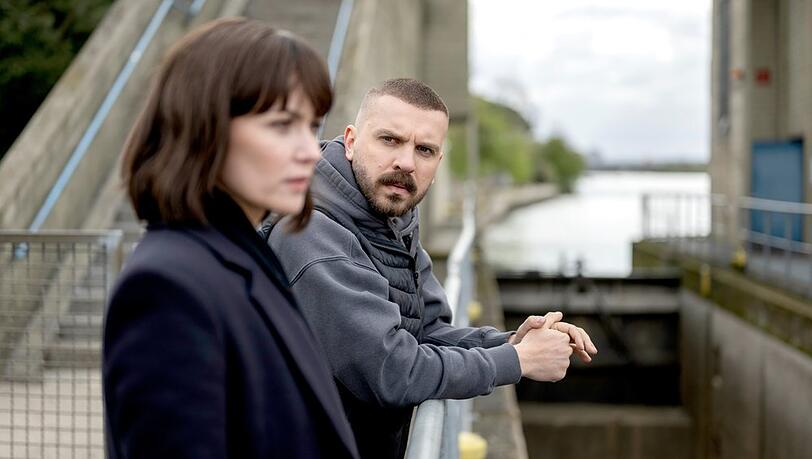 Maryam Azadi (Melika Foroutan) und Hamza Kulina (Edin Hasanović ) im "Tatort: Licht".