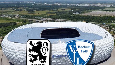 Der TSV 1860 München empfängt am 33. Spieltag den VfL Bochum in der Allianz Arena.