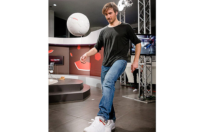 Felix Neureuther beim Audi Star Talk.