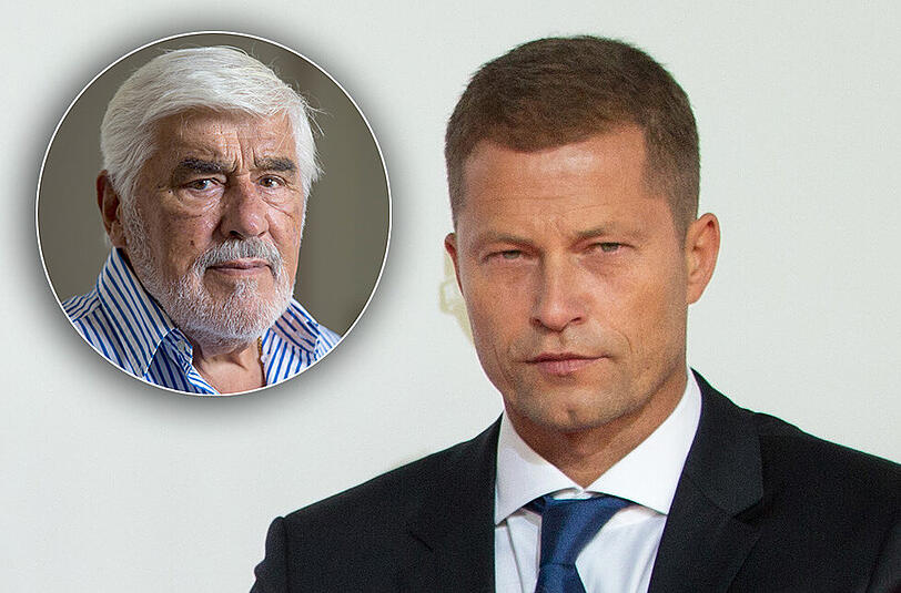 Til Schweiger nimmt sich Mario Adorf auf seiner Facebook-Seite zur Brust: "Ich hab' immer grossen Respekt vor Deinem Werk gehabt. Aber das ist einfach Kokolores (wollte erst Bullshit schreiben, aber besann mich dann) was Du da sagst!"