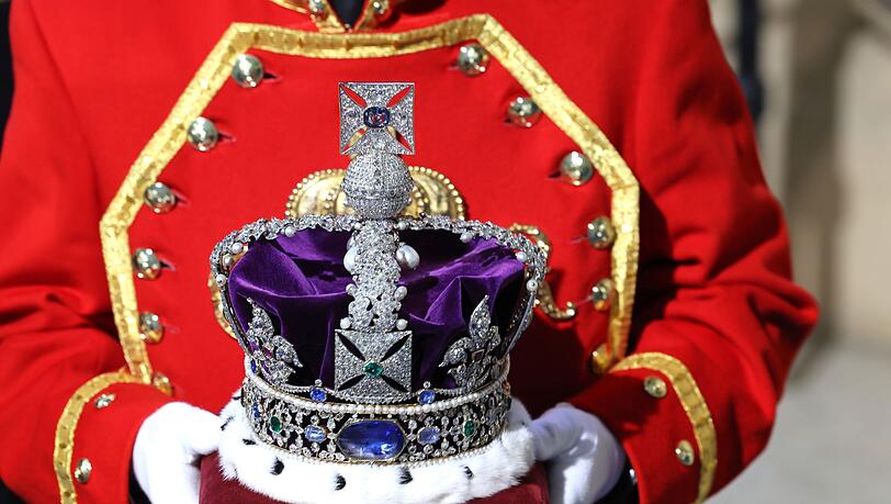 Die Imperial State Crown. (Archivbild) Die Imperial State Crown. (Archivbild)