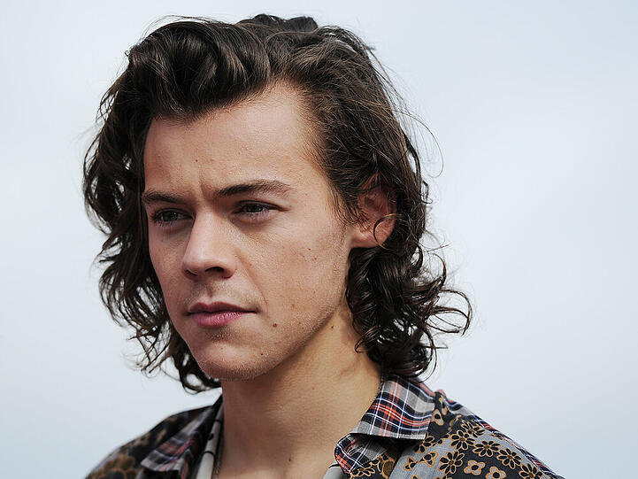Harry Styles ist einer von fünf Sängern der Boy-Band One Direction