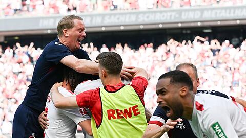 Im Tabellenkeller bleibt es bis zum Saisonende spannend - vor allem dank der Kölner Stehaufmännchen.