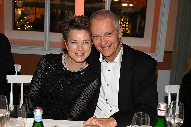 Hofbräu-Brauereidirektor Dr. Michael Möller mit Frau Irmgard