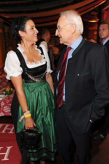 Minu Barati Fischer und Edmund Stoiber