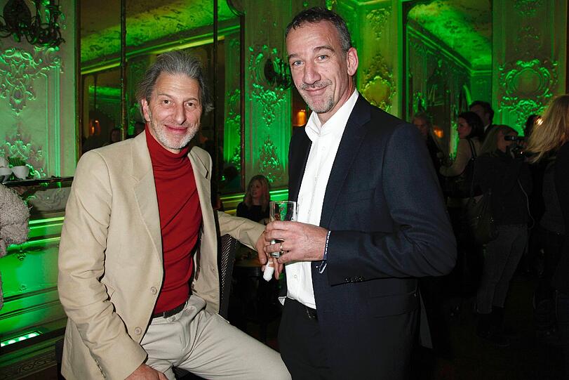 Schauspieler unter sich: Rufus Beck (li.) und Heio von Stetten
