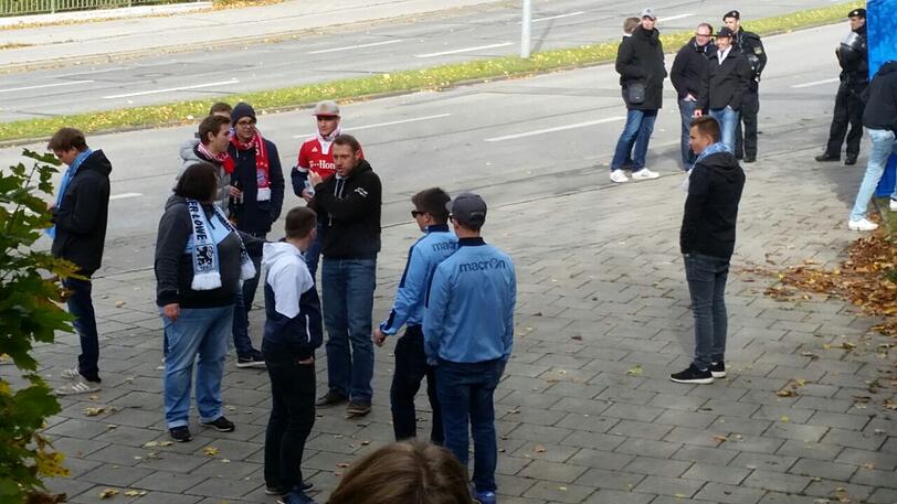 Impressionen vor dem Derby.
