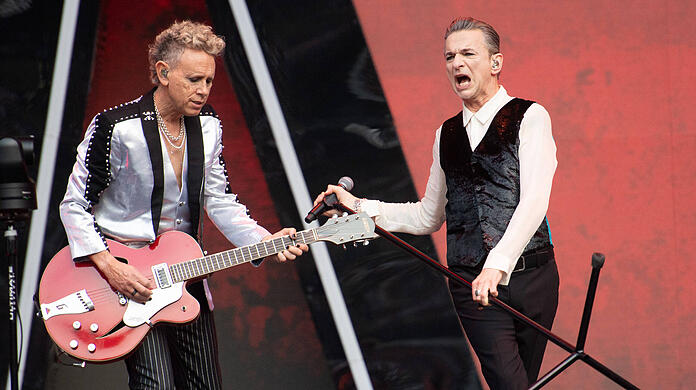 Depeche Mode sind zurück auf den großen Bühnen dieser Welt. am 7. März 2024 spielen sie in der Münchner Olympiahalle.