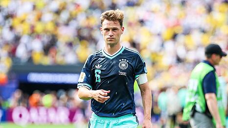Tat sich gegen Ecuador schwer: DFB-Kapit&auml;n Joshua Kimmich.