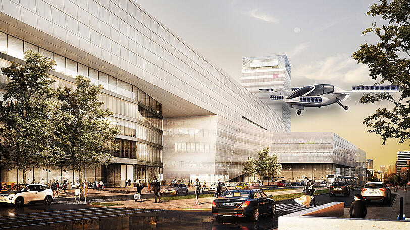 Die CSU hat vor einigen Wochen Flugtaxis am Münchner Hauptbahnhof ins Spiel gebracht.