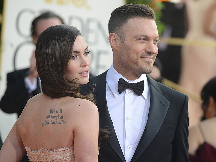 Ein Bild aus glücklicheren Tagen: Megan Fox und Brian Austin Green bei den Golden Globes 2013