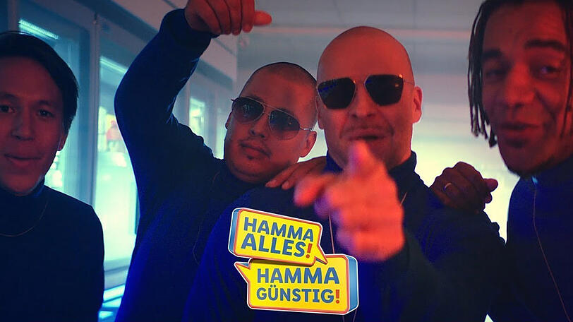 Culcha Candela haben ihren Hit "Hamma!&ldquo;  für Lidl neu aufgelegt.