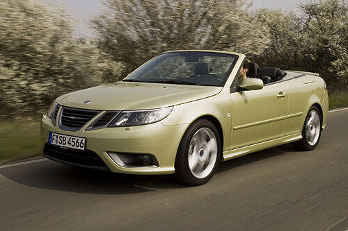 Das 9-3er Cabrio in «Bright Champagne