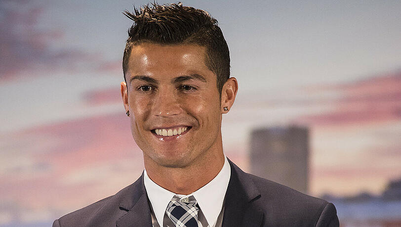 So sieht ein glücklicher Rekordtorschütze aus: Cristiano Ronaldo So sieht ein glücklicher Rekordtorschütze aus: Cristiano Ronaldo
