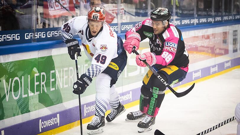 Trägt den Roten Helm als bester Scorer des EHC-Teams: Stürmer Mark Voakes.