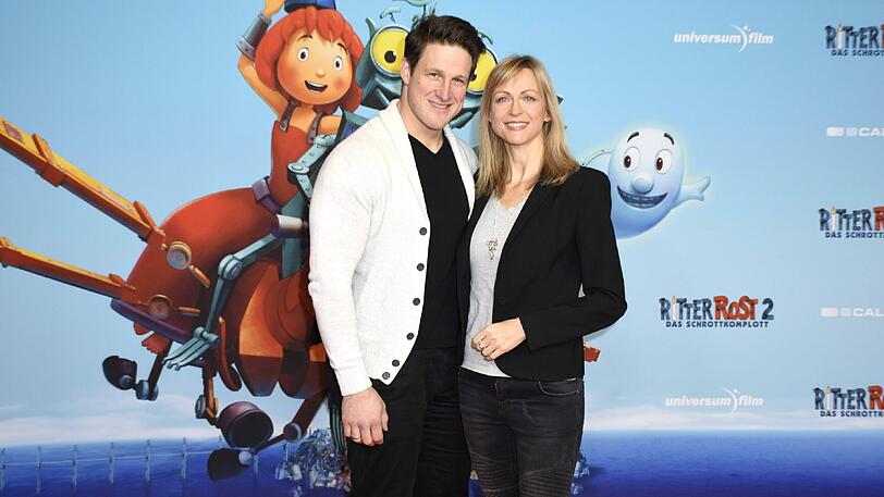 Ex-Gewichtheber Matthias Steiner mit Ehefrau Inge
