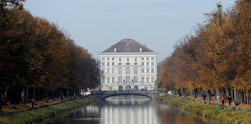 Angst vor Bränden: Das Schloss Nymphenburg ist an Silvester Sperrzone.	Foto: Tobias Hase dpa/lby
