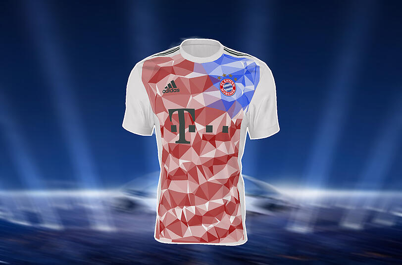 Fans entwerfen Designs für ein Bayern-Trikot: Eines dieser Leiberl wird das Champions-League-Trikot 2017/2018 des Rekordmeisters.
