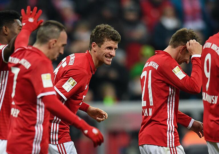 Freut sich auf die teaminterne Weihnachtsfeier: Thomas Müller