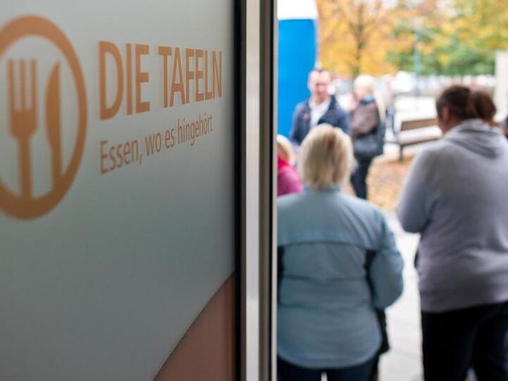 Die Tafeln in Deutschland verzeichnen nach eigenen Angaben einen starken Kundenzuwachs.