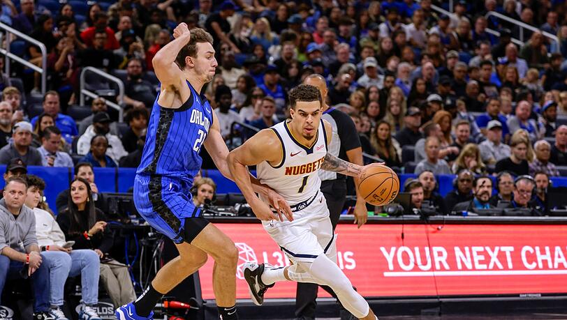 Franz Wagner erzielte 27 Punkte für die Orlando Magic gegen die Denver Nuggets.