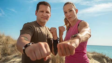 Christine Theiss und Ramin Abtin kämpfen für ihre Teams bei "The Biggest Loser".