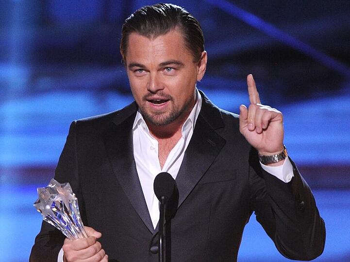 Bei den "Critics' Choice Movie Awards" hat Leonardo DiCaprio schon einen Preis für seine Rolle in "The Wolf of Wall Street" bekommen - fehlt nur noch ein Oscar