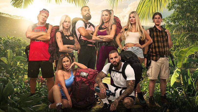 "Reality Backpackers": Acht Promis wagen das Abenteuer durch den Dschungel Kolumbiens. "Reality Backpackers": Acht Promis wagen das Abenteuer durch den Dschungel Kolumbiens.