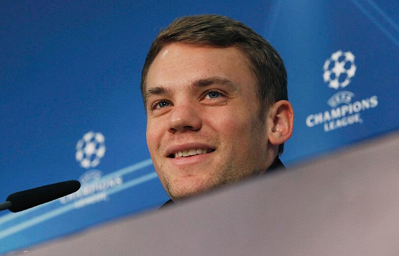 Bayern-Keeper Manuel Neuer blickt mit Vorfreude dem Spiel gegen Basel entgegen.