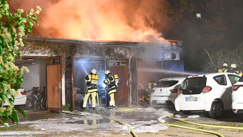 Die Feuerwehr war rund drei Stunden im Einsatz.