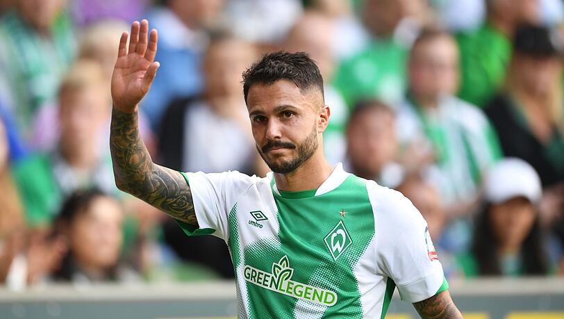 Werders Leonardo Bittencourt gestikuliert.