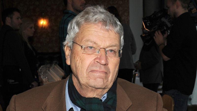 Kabarettist und Schauspieler Gerhard Polt nimmt an einem Presse Lunch teil.